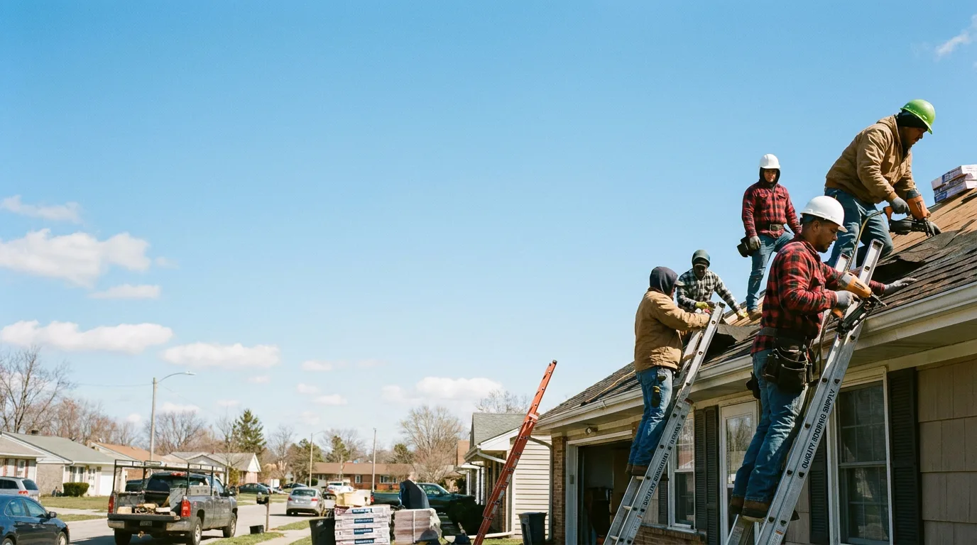 Roofing in East Peoria, IL near me